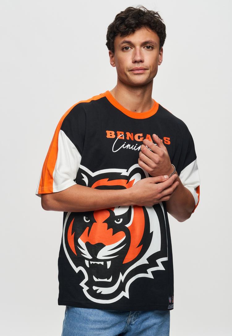 Re:Covered Re:Covered NFL Bengals Cincinnati Printshirt Herren - Black - 0 | SportScheck