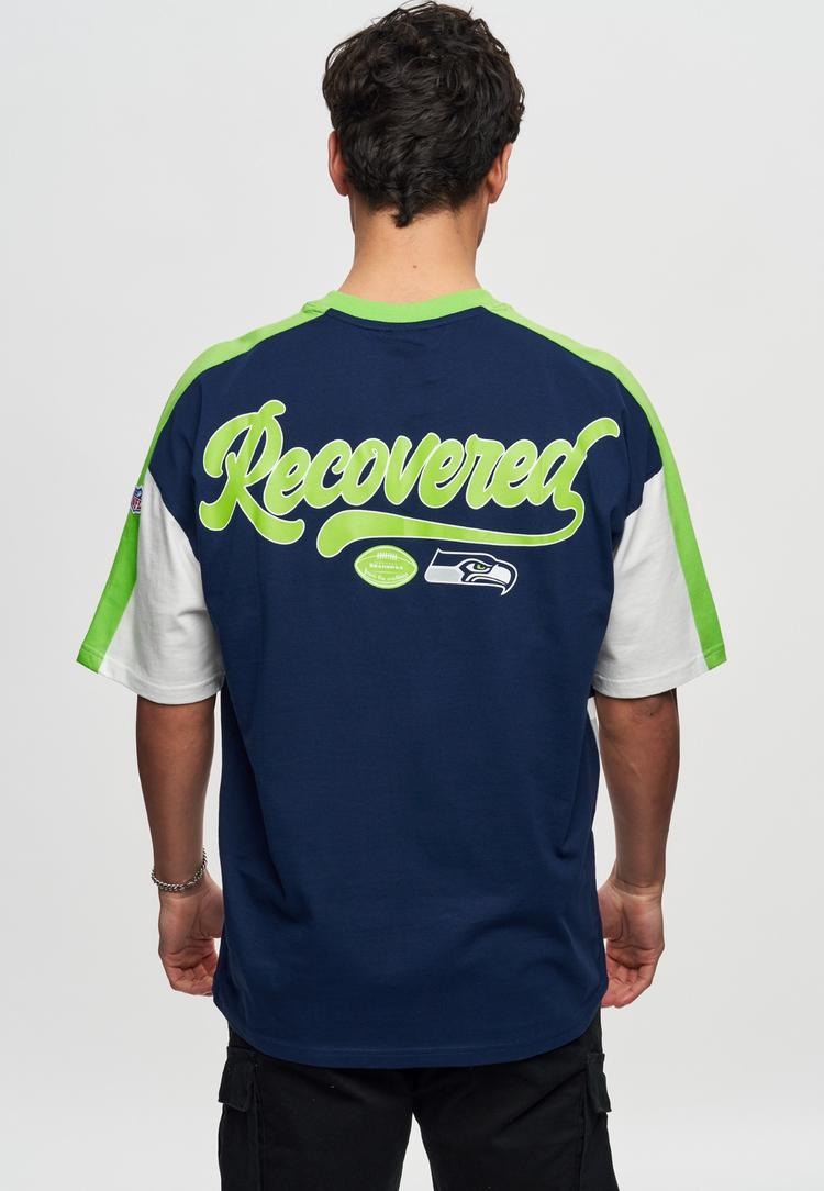 Re:Covered Re:Covered NFL Seahawks Seattle Printshirt Herren - Navy - 3 | SportScheck