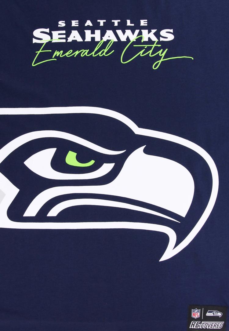 Re:Covered Re:Covered NFL Seahawks Seattle Printshirt Herren - Navy - 0 | SportScheck