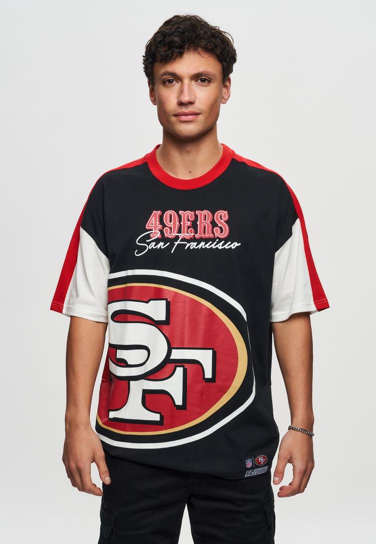 Re:Covered Re:Covered NFL 49ERS San Francisco Printshirt Herren - Black - 0 | SportScheck