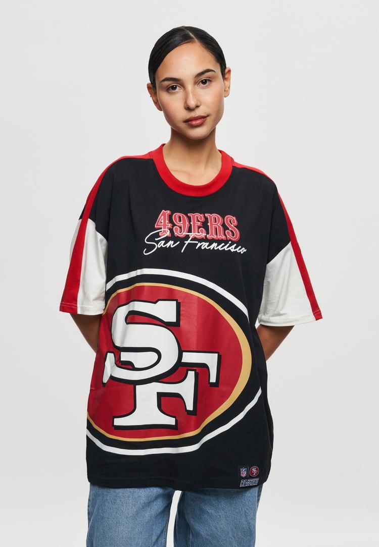 Re:Covered Re:Covered NFL 49ERS San Francisco Printshirt Herren - Black - 1 | SportScheck