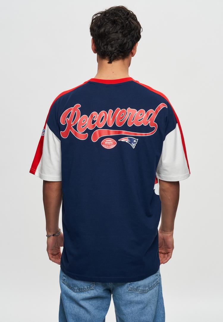 Re:Covered Re:Covered NFL Patriots New England Printshirt - Navy - 3 | SportScheck
