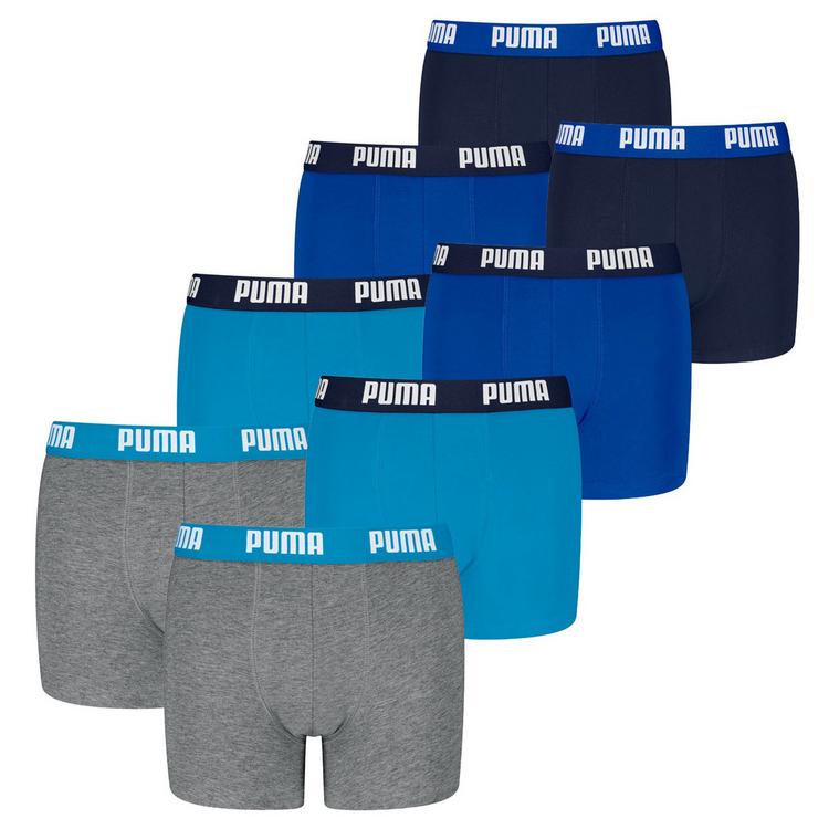 PUMA PUMA Boxershort Unterhose Jungen - Blau/Grau - 0 | SportScheck
