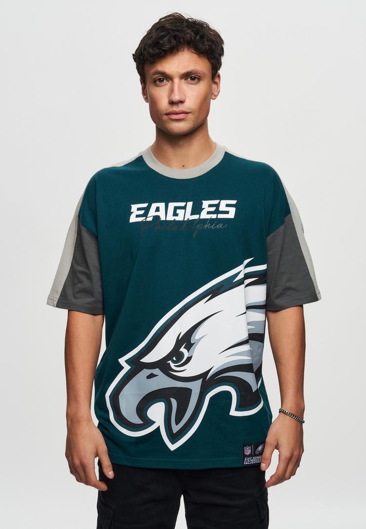 Re:Covered Re:Covered NFL Eagles Philadelphia Printshirt - Green - 0 | SportScheck