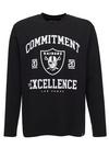 Re:Covered NFL Raiders Sweatshirt Herren - Black