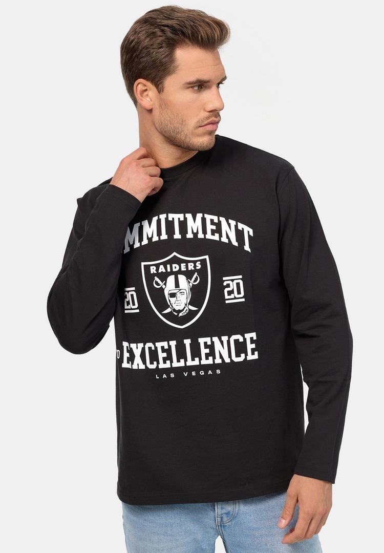 Re:Covered Re:Covered NFL Raiders Sweatshirt Herren - Black - 2 | SportScheck