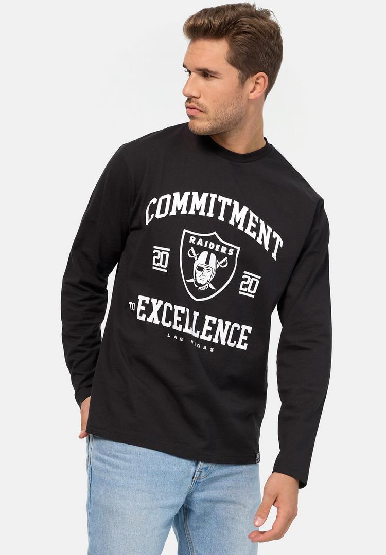 Re:Covered Re:Covered NFL Raiders Sweatshirt Herren - Black - 3 | SportScheck