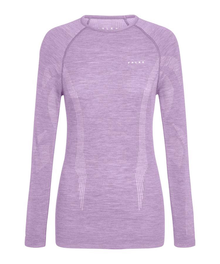 Falke Falke Wool-tech Longsleeve Funktionsshirt Damen - light lilac (6819) - 0 | SportScheck