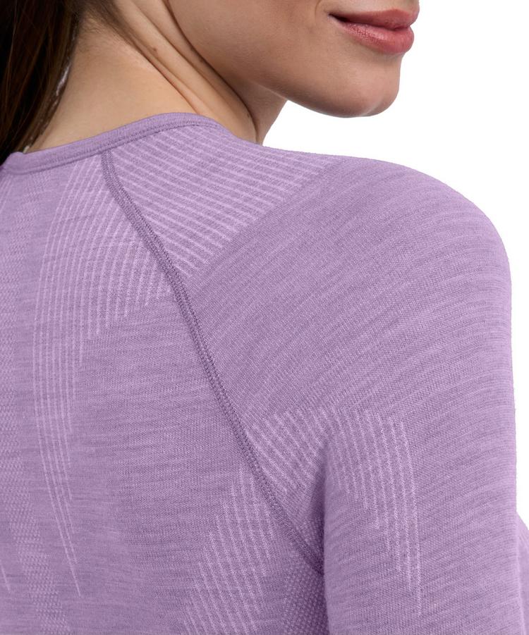 Falke Falke Wool-tech Longsleeve Funktionsshirt Damen - light lilac (6819) - 2 | SportScheck
