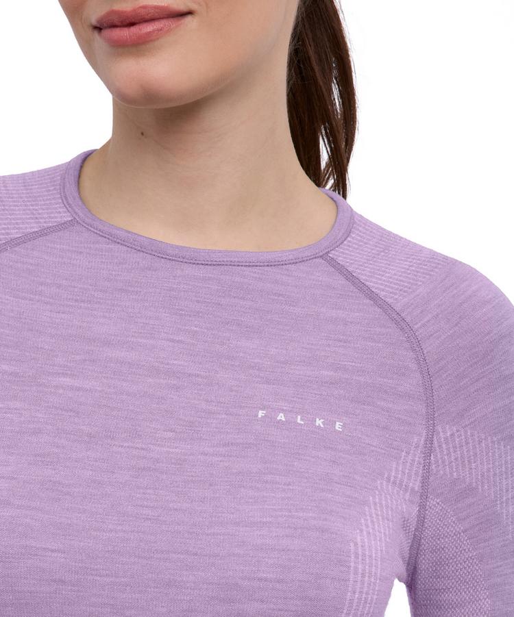 Falke Falke Wool-tech Longsleeve Funktionsshirt Damen - light lilac (6819) - 3 | SportScheck