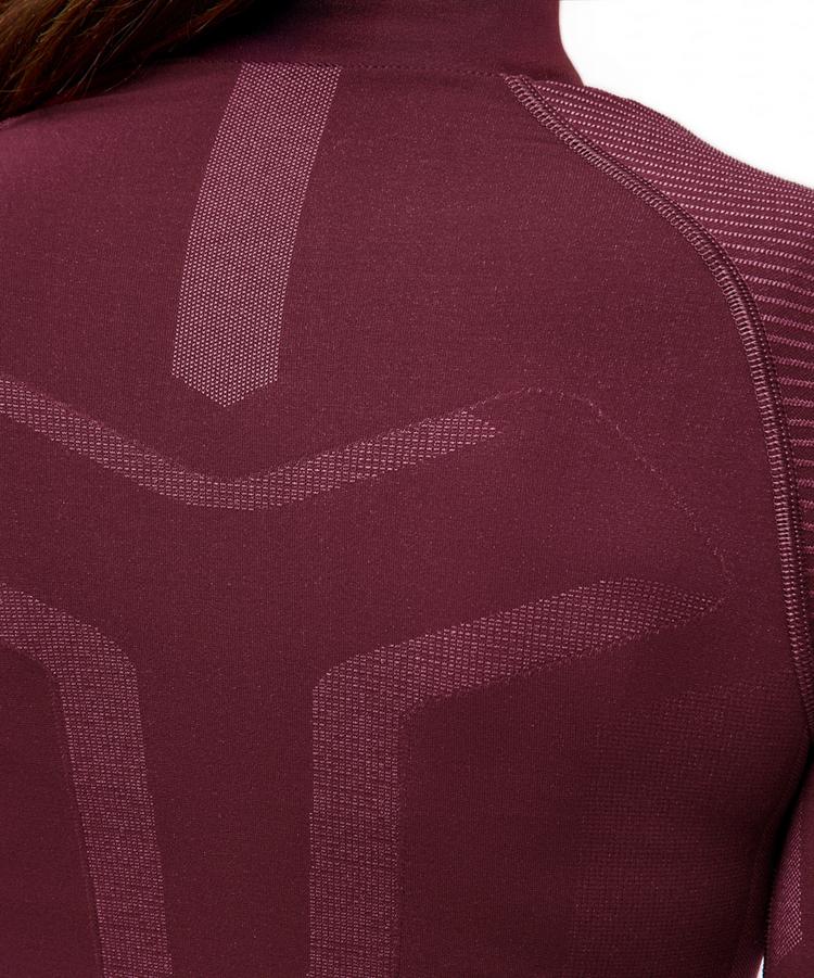 Falke Falke Warm Series Longsleeved Shirt Turtleneck Funktionsshirt Damen - mahogany (8344) - 3 | SportScheck