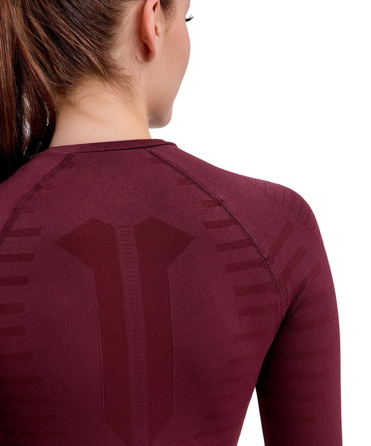 Falke Falke MW Longsleeved Shirt Tight w Funktionsshirt Damen - mahogany (8344) - 2 | SportScheck