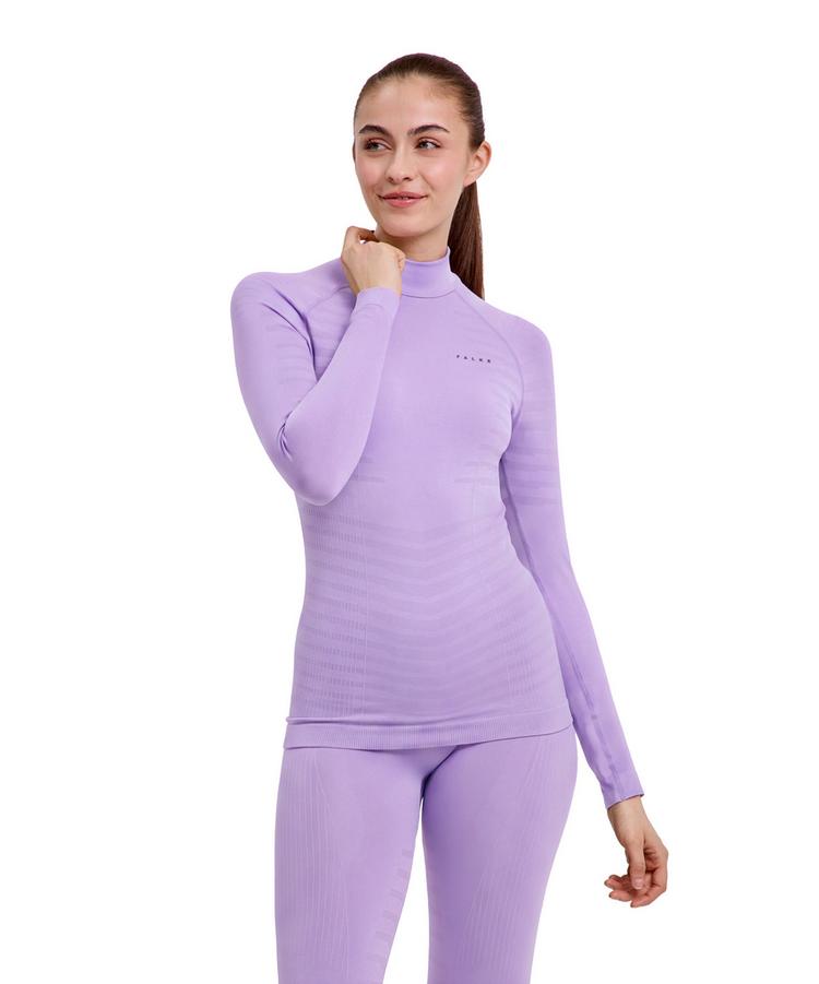 Falke Falke Longsleeved Shirt Turtleneck Funktionsshirt Damen - light lilac (6819) - 0 | SportScheck