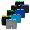 PUMA Boxershort Unterhose Jungen - Schwarz/Gr&uuml;n/Blau/Grau