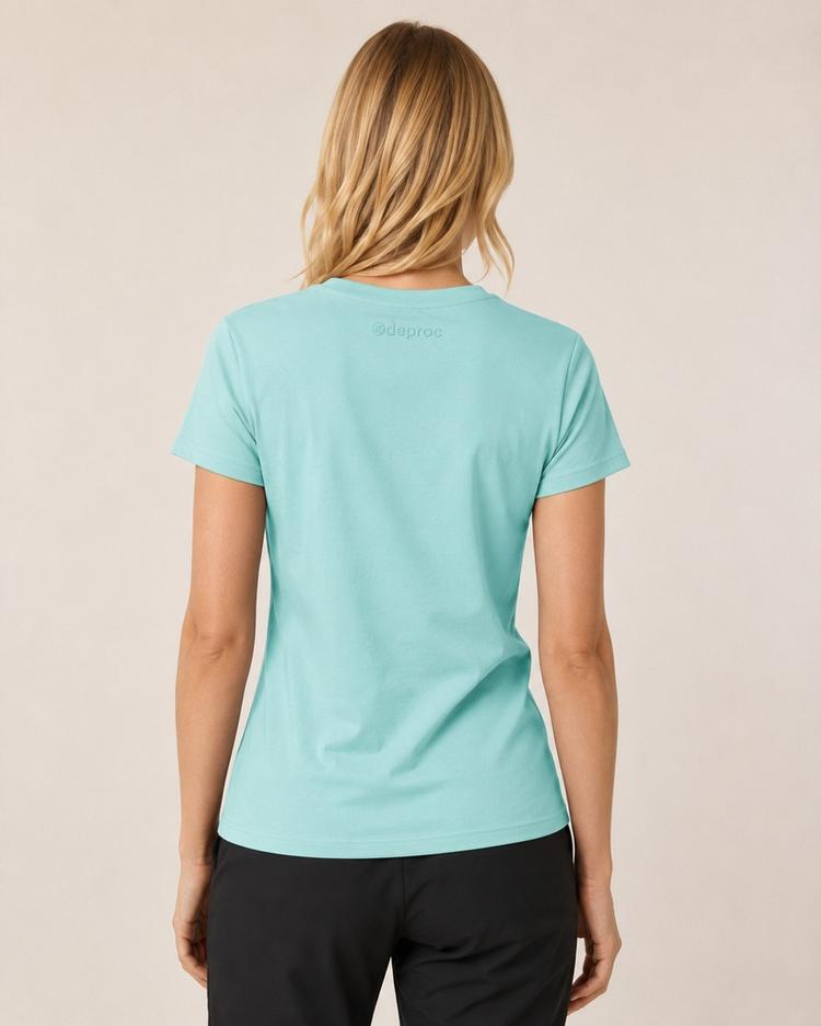 DEPROC active DEPROC active LAGUN WMN T-Shirt Damen - aruba blue - 1 | SportScheck