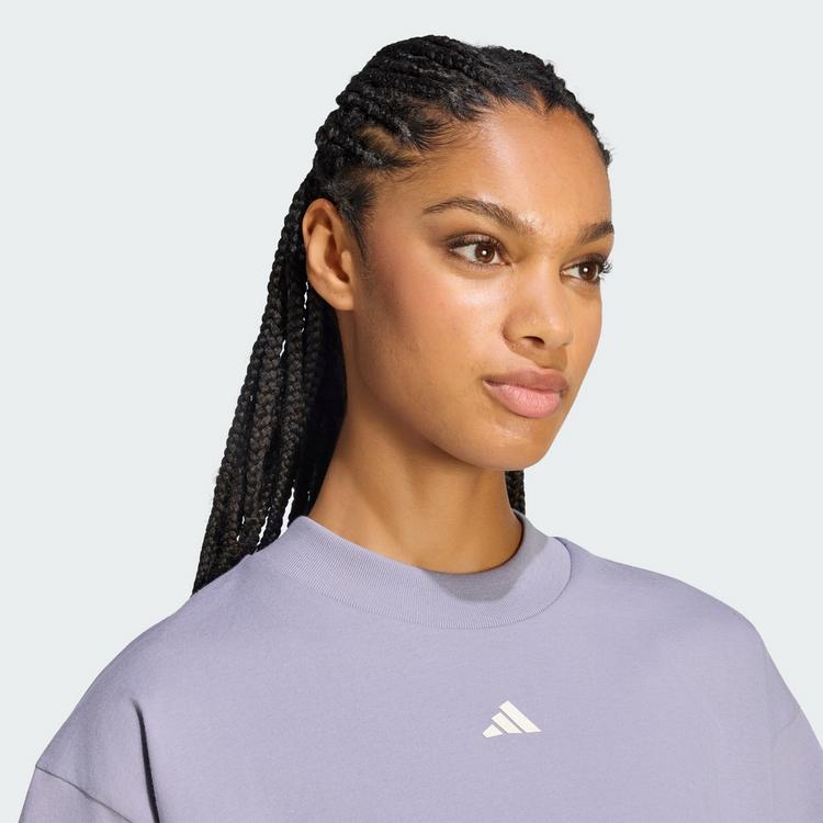 adidas adidas 3 STRIPES STUDIO BOYFRIEND T-SHIRT T-Shirt Damen - Slate - 0 | SportScheck