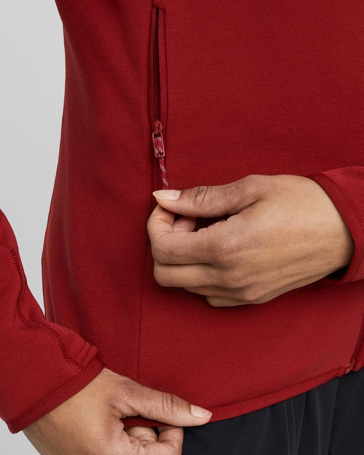 Mammut Mammut Aconcagua ML Fleecejacke Damen - dark mammut red - 1 | SportScheck
