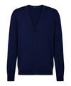 Falke Merino X-Fine Cardigan Strickpullover Herren - space blue (6116)