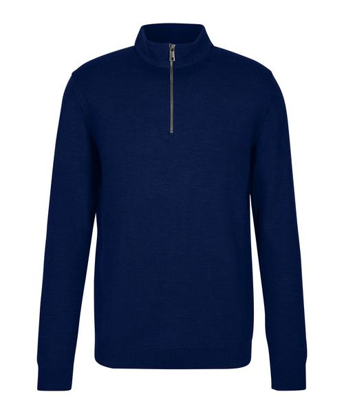 Falke Merino X-Fine Half-Zip Strickpullover Herren