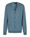 Falke Merino X-Fine Cardigan Strickpullover Herren - cypress (7673)