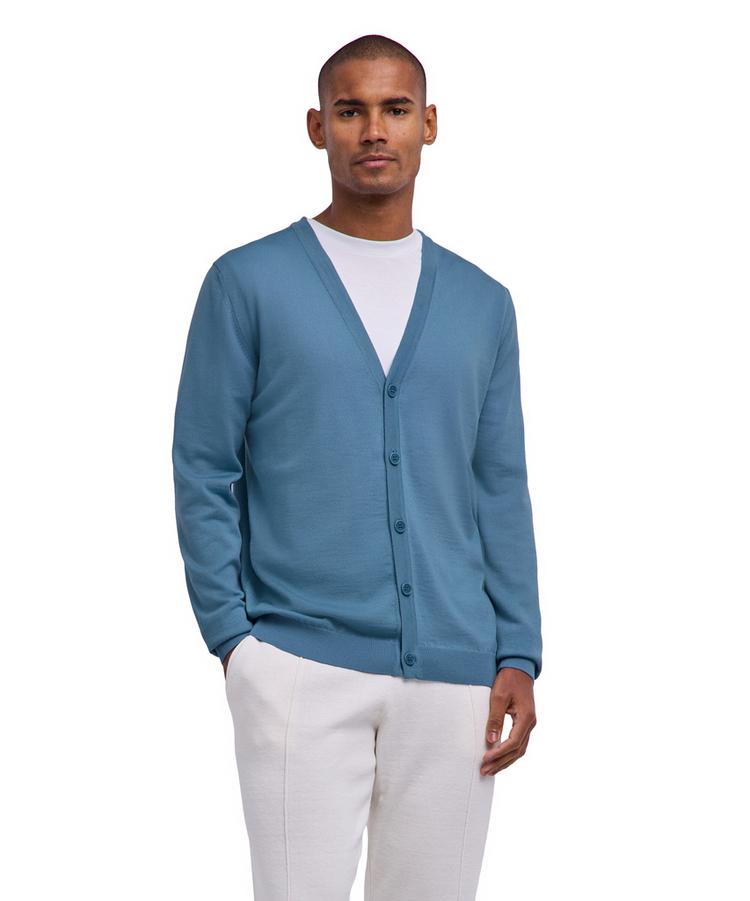 Falke Falke Merino X-Fine Cardigan Strickpullover Herren - cypress (7673) - 0 | SportScheck