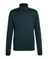 Falke Merino Ultrafine Roll Neck Strickpullover Herren - forest (7450)
