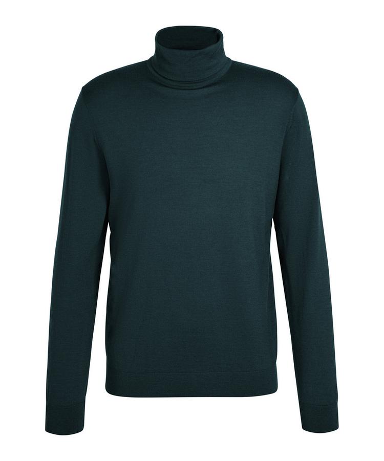 Falke Falke Merino Ultrafine Roll Neck Strickpullover Herren - forest (7450) - 0 | SportScheck