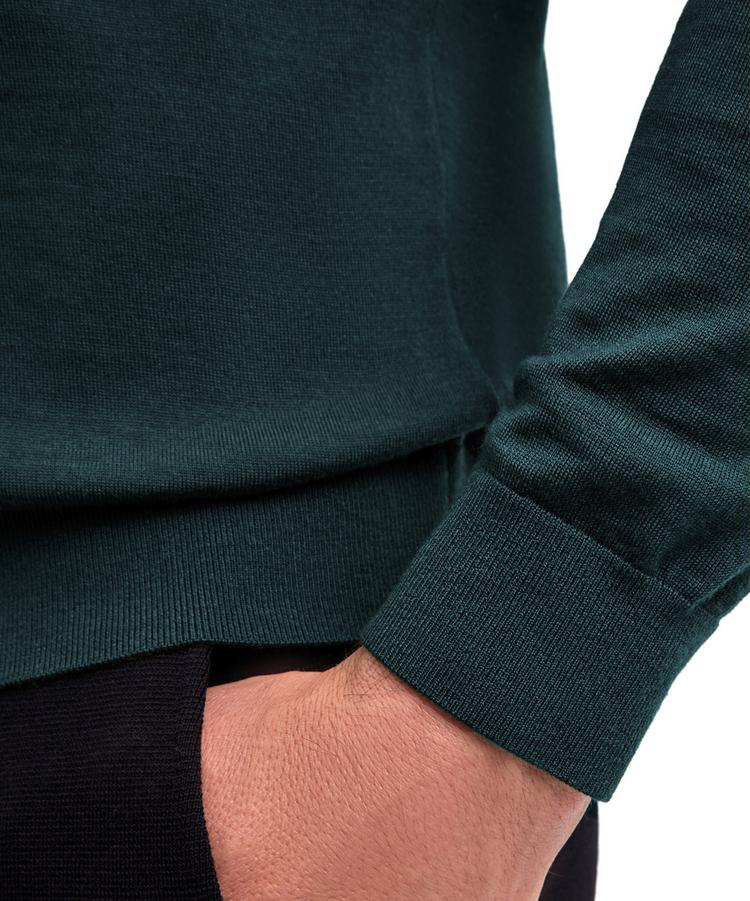 Falke Falke Merino Ultrafine Roll Neck Strickpullover Herren - forest (7450) - 3 | SportScheck
