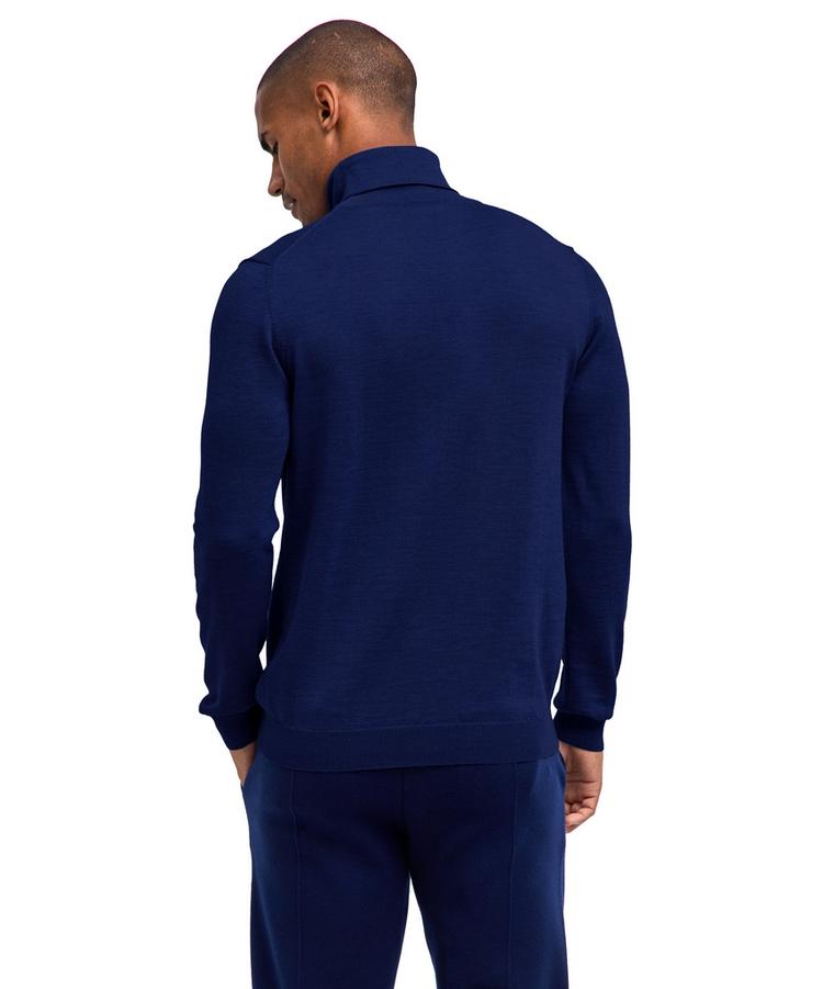 Falke Falke Merino X-Fine Roll Neck Strickpullover Herren - space blue (6116) - 0 | SportScheck