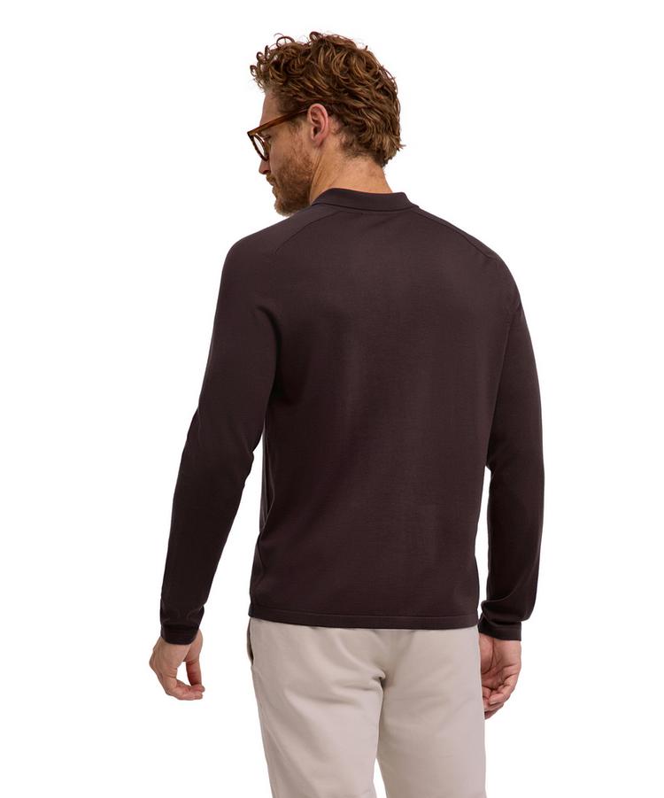 Falke Falke Merino Ultrafine Polo Strickpullover Herren - dark choco (5162) - 0 | SportScheck