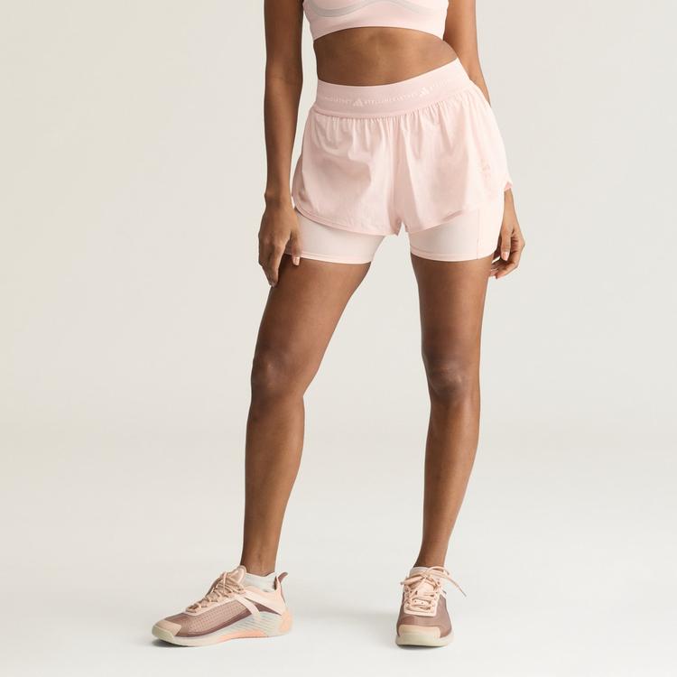 adidas adidas adidas by Stella McCartney Training Funktionsshorts Damen - Icey Pink - 0 | SportScheck