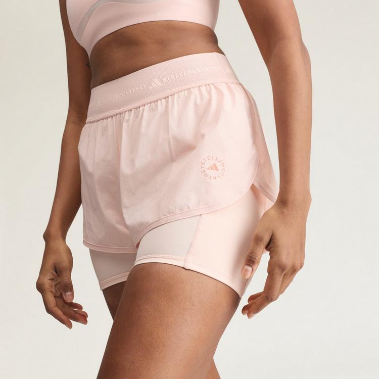 adidas adidas adidas by Stella McCartney Training Funktionsshorts Damen - Icey Pink - 0 | SportScheck