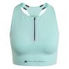 adidas adidas by Stella McCartney Running Croptop Damen - Semi Flash Aqua