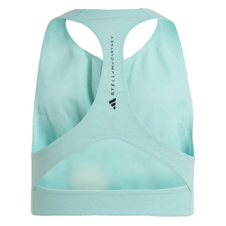 adidas adidas adidas by Stella McCartney Running Croptop Damen - Semi Flash Aqua - 0 | SportScheck