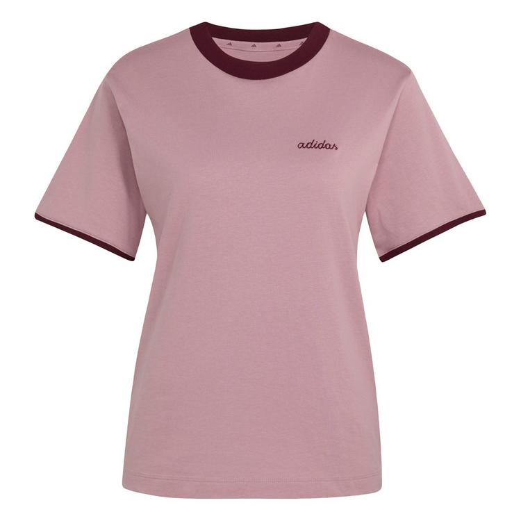 adidas adidas Seasonal Essentials Colorpop T-Shirt Funktionsshirt Damen - Magic Mauve / Maroon - 0 | SportScheck