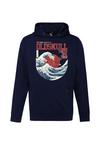 OLDSKULL Asian Big W Hoodie Herren - Navy
