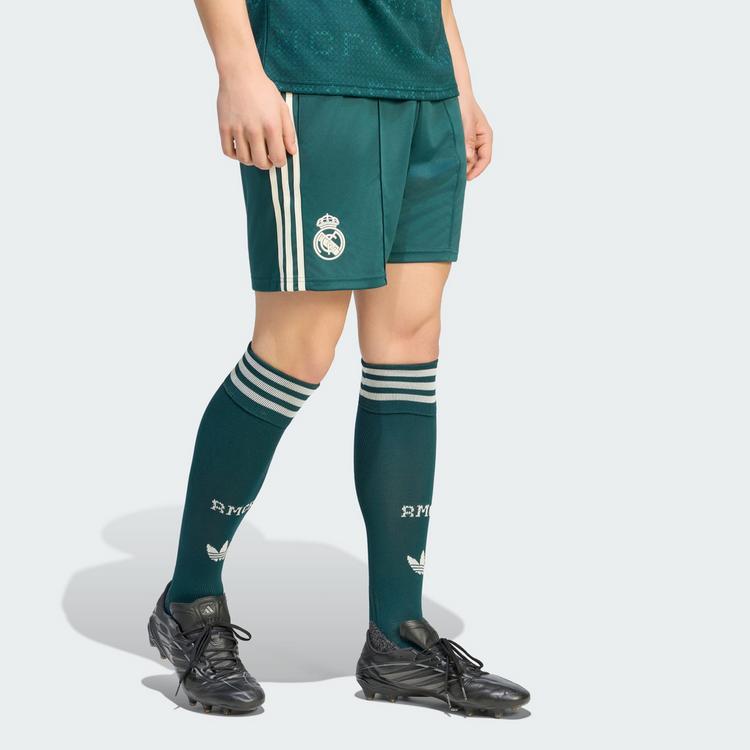 adidas adidas Real Madrid 26/27 Ausw&auml;rtsshorts Shorts Herren - Aurora Ivy - 1 | SportScheck