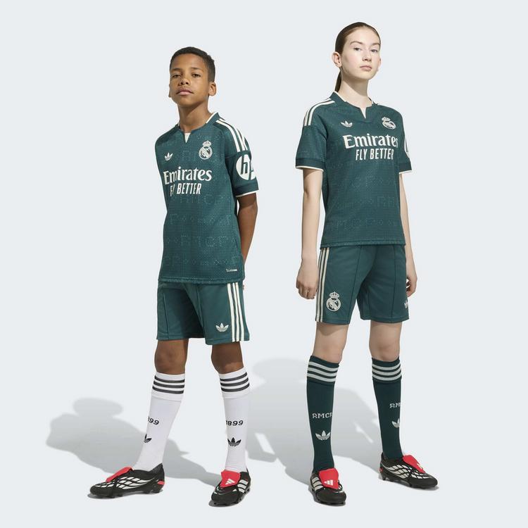 adidas adidas Real Madrid 26/27 Kids Ausw&auml;rtsshorts Shorts Kinder - Aurora Ivy - 1 | SportScheck