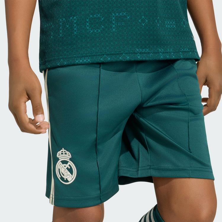 adidas adidas Real Madrid 26/27 Kids Ausw&auml;rtsshorts Shorts Kinder - Aurora Ivy - 1 | SportScheck