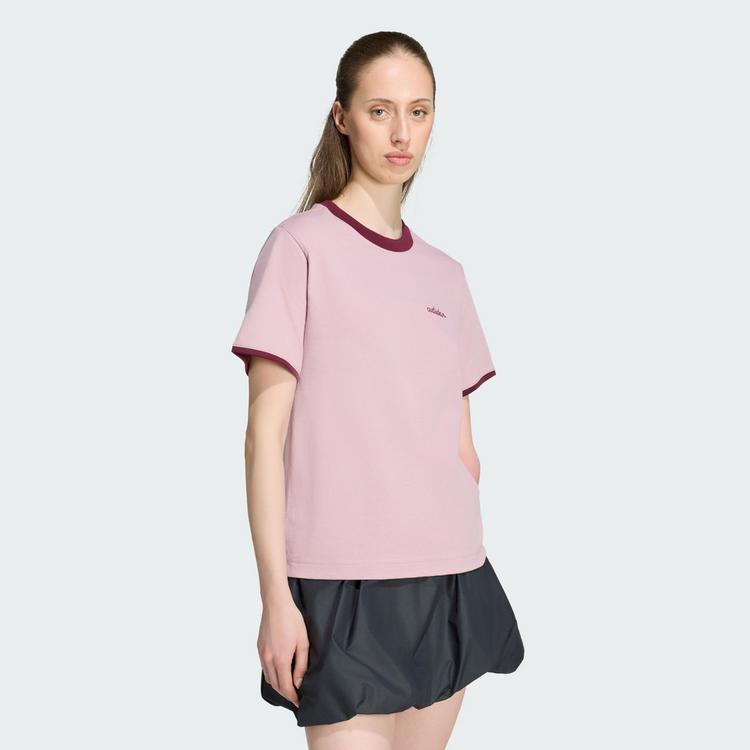 adidas adidas Seasonal Essentials Colorpop T-Shirt Funktionsshirt Damen - Magic Mauve / Maroon - 0 | SportScheck
