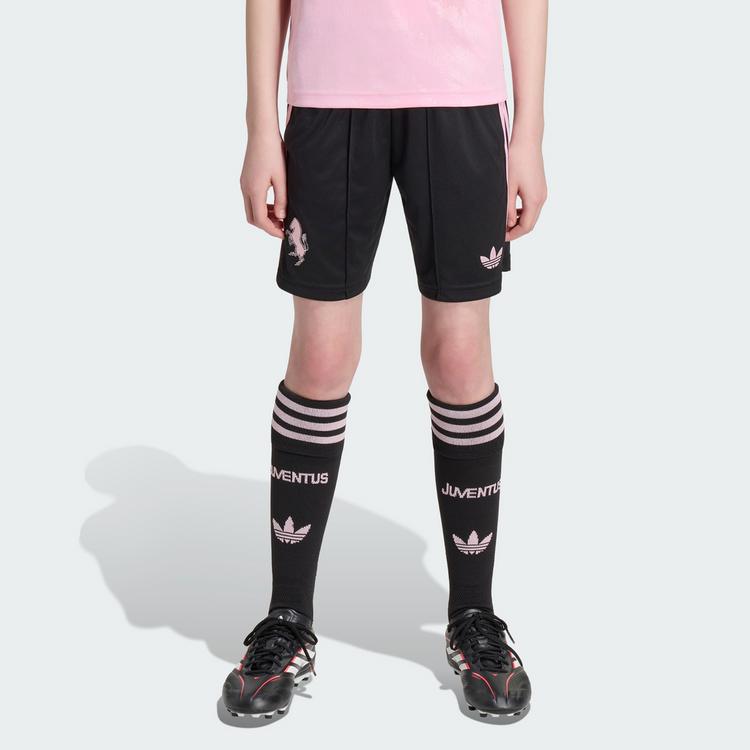 adidas adidas Juventus Turin 26/27 Kids Ausw&auml;rtsshorts Shorts Kinder - Black - 0 | SportScheck