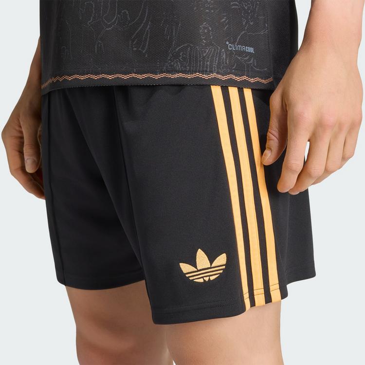 adidas adidas Ajax 26/27 Ausw&auml;rtsshorts Shorts Herren - Black / Hazy Orange - 0 | SportScheck