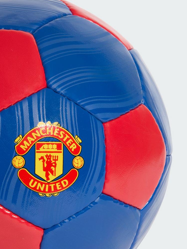 adidas adidas Manchester United Club Ausw&auml;rtsball Fu&szlig;ball - Mufc Red / Royal Blue - 1 | SportScheck