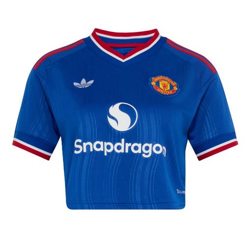 adidas Manchester United 26/27 Ausw&auml;rtstrikot, Croptop Damen