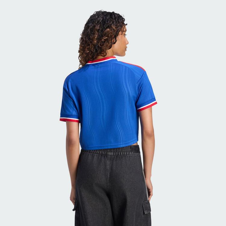 adidas adidas Manchester United 26/27 Ausw&auml;rtstrikot, Croptop Damen - Royal Blue - 1 | SportScheck