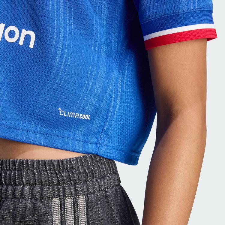 adidas adidas Manchester United 26/27 Ausw&auml;rtstrikot, Croptop Damen - Royal Blue - 0 | SportScheck