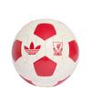 adidas FC Liverpool Ausw&auml;rts Club Ball Fu&szlig;ball - White / Strawberry Red