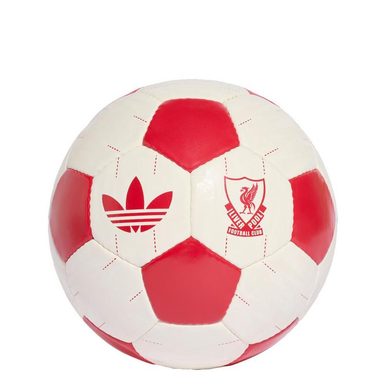 adidas adidas FC Liverpool Ausw&auml;rts Club Ball Fu&szlig;ball - White / Strawberry Red - 0 | SportScheck