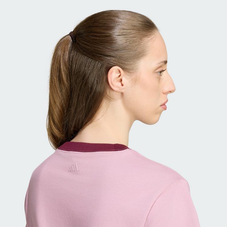 adidas adidas Seasonal Essentials Colorpop T-Shirt Funktionsshirt Damen - Magic Mauve / Maroon - 1 | SportScheck