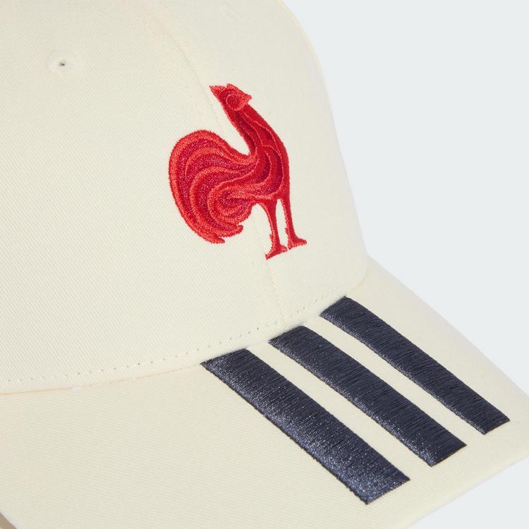 adidas adidas FRANKREICH RUGBY TRAINING WEAR BASEBALL Cap - Cream White - 0 | SportScheck